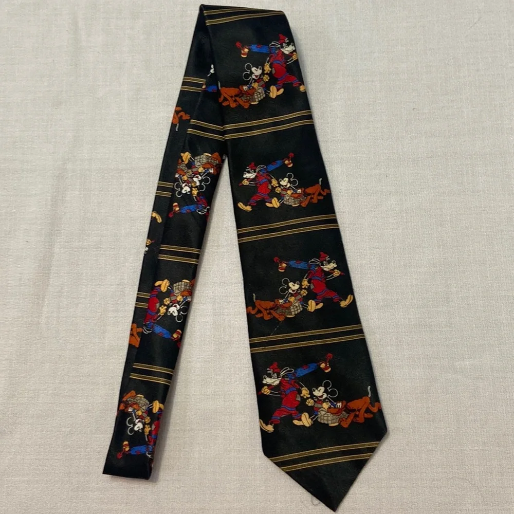 Mickey Mouse Cartoon Tie - Excellent Used Condition!